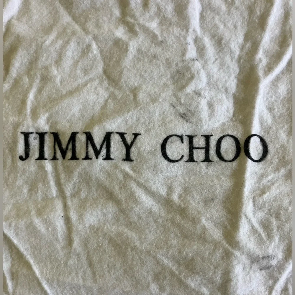 Jimmy Choo Antique Vintage White Dust Bag